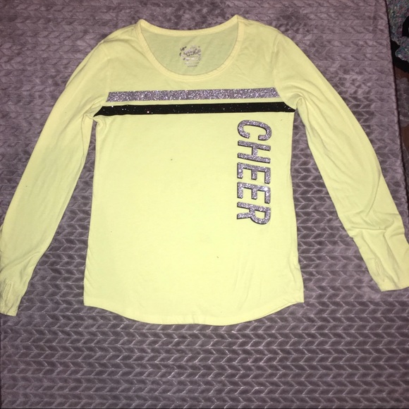 Justice Cheer Long Sleeve Tee Shirt - Picture 7 of 7